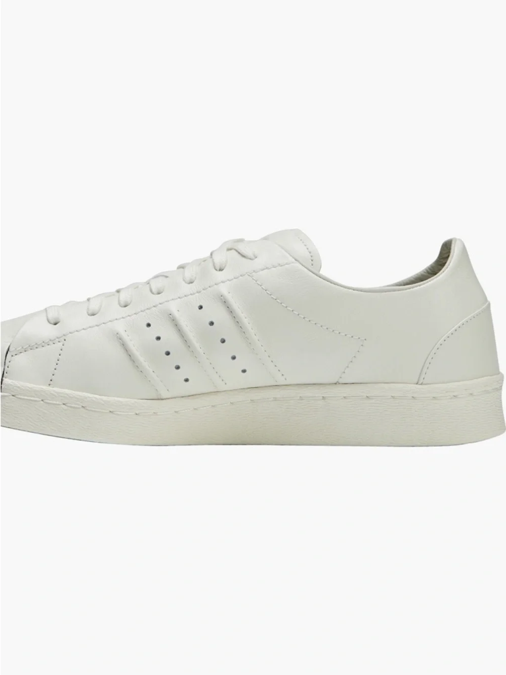 ADIDAS Y-3 SUPERSTAR YOHJI YAMAMOTO LEATHER SNEAKERS SIZE 8 - Picture 5 of 13